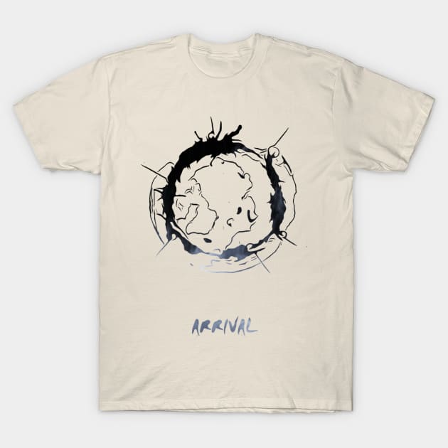 Arrival To The Earth T-Shirt by QuassarStore